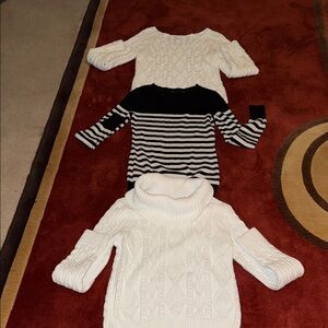 3 Women’s Sweaters for $20 never worn Worthington-Jeanne Pierre-Express Brands